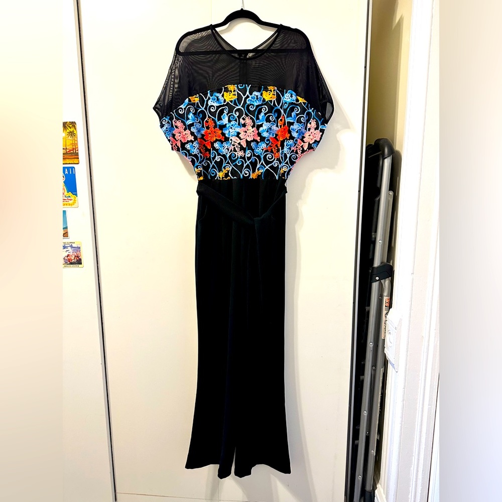 Eva Franco Embroidered Jumpsuit
